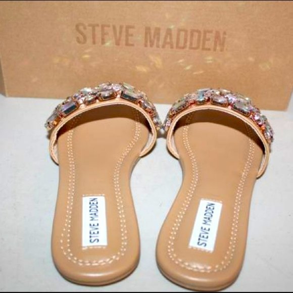 Steve Madden Jewel Embellished Sandals - Picture 5 of 6